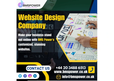Website Design Company in London | Bms Power