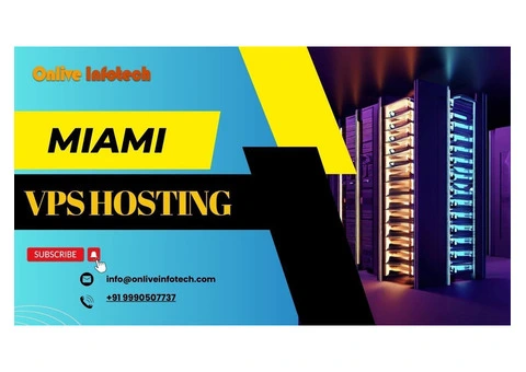 Accelerate Your Digital Transformation with Onlive Infotech's Miami VPS Hosting