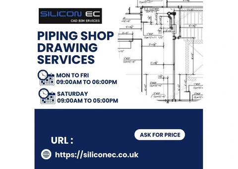 Piping layout Drawing Services in UK