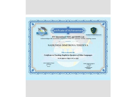 ONLINE ENGLISH CLASSES - 2/5