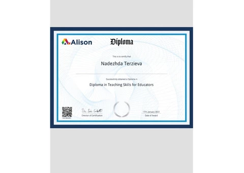 ONLINE ENGLISH CLASSES - 4/5