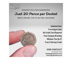 Digital Signatures done easy using Signit Online.