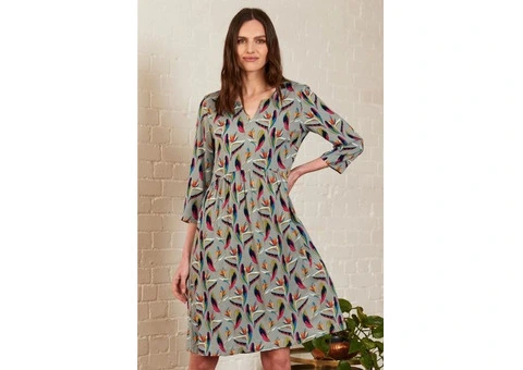 Discover Stylish and Sustainable Women's Organic Cotton Dresses at Nomads Clothing