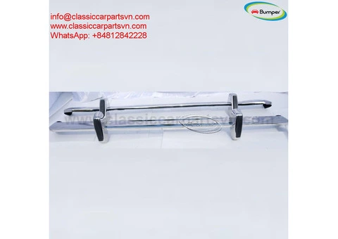 Ford Cortina MK2 bumper with over rider (1966-1970) by stainless steel - 2/4