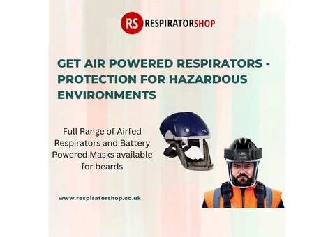 Get Air Powered Respirators - Protection for Hazardous Environments