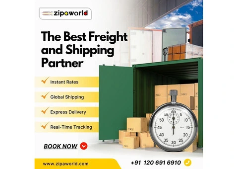 Zipaworld – Your go-to-Ocean Freight Forwarder for seamless global shipping.
