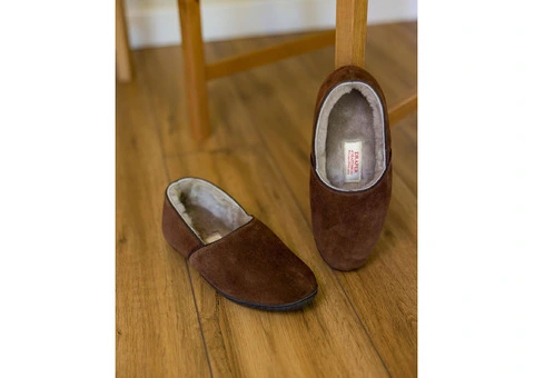Mens Sheepskin Slippers