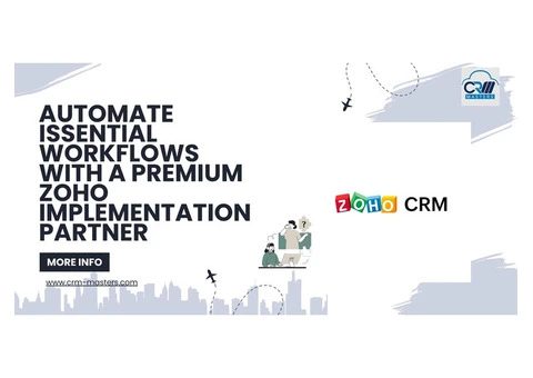 Automate Issential Workflows With A Premium Zoho Implementation Partner