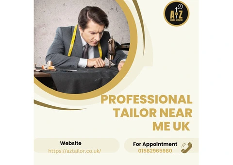 Professional Tailor Near Me UK - Finding the Perfect Fit