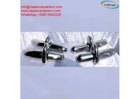 Saab 92 and Saab 92b bumper (1949-1956) in stainless steel - 3/4