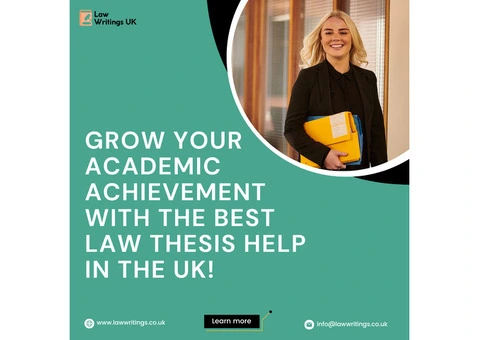 Get the professional Law Thesis help in the UK