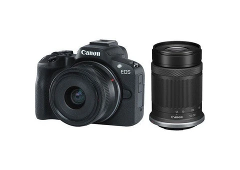 CANON EOS R50 KIT WITH RF 18-45MM + RF 55-210MM