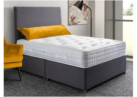 Double Divan Bed With Mattress