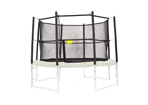 12ft Fun Bouncer Trampoline with Safety Enclosure