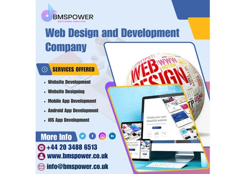 Bms Power Web Design and Development Company in London