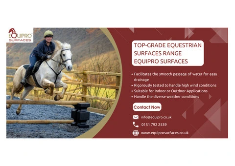 Top-Grade Equestrian Surfaces Range | Equipro Surfaces