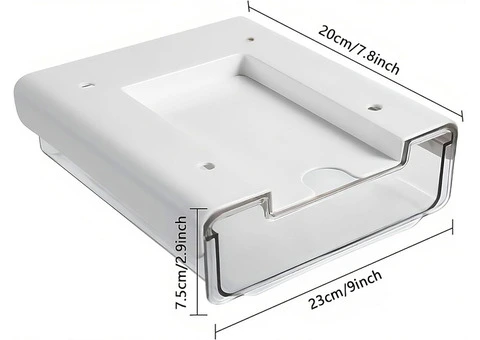 Under Desk Drawers with Storage | Shelf Organizer with Desk - 4/4