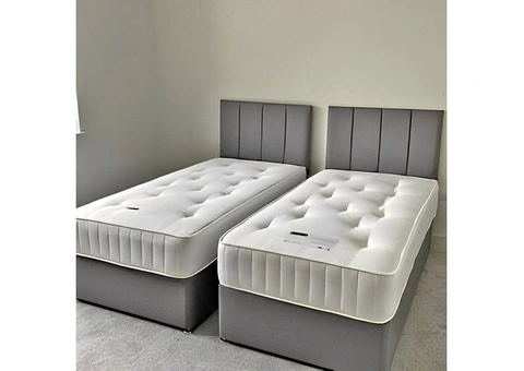Brand New Divan Single Size Bed With Mattress - 2/4