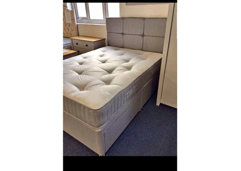 Brand New Divan Single Size Bed With Mattress - 4/4