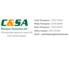 Ground Works Contractors Leeds Recent Work