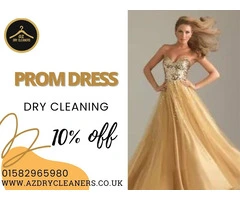 Common Prom Dress Stains and How Professional Dry Cleaning Can Help