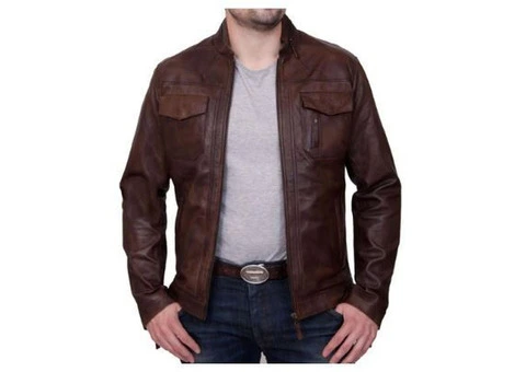 Upgrade Your Style with the Jorde Calf Leather Jacket