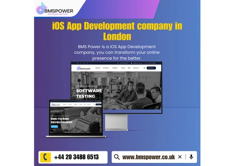 iOS App Development company in London Bms Power