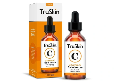 TruSkin Vitamin C Face Serum – Anti Aging Facial Serum with Vitamin C, Hyaluronic Acid, Vitamin E - 2/3