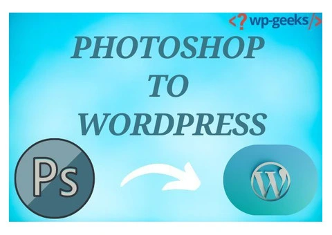 HireWPGeeks: Photoshop to WordPress Conversion Services