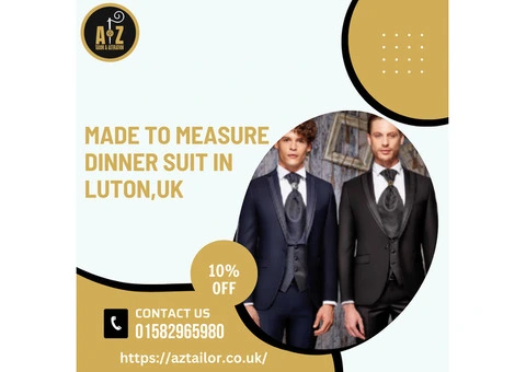 Made To Measure Dinner Suit Near Me Luton,UK