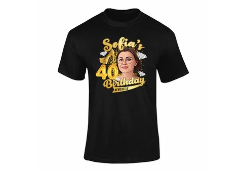 Personalised 40th Birthday Women's - Design