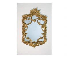 Aiething Victoria Ornate Antique Large Brass Wall Mirror UK