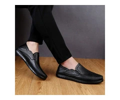 Genuine Leather Breathable Elegant Men Dress Moccasins Shoes,NEW!