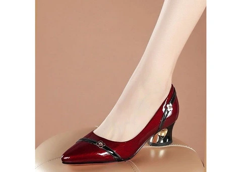 Elegant Pointed Toe Womens Pumps Shoes,NEW! - 1/3
