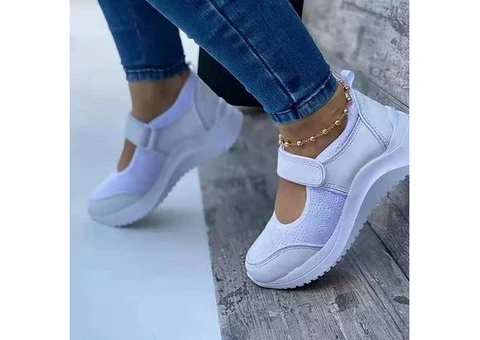Breathable Platform Casual Hook Women Sneakers,NEW! - 3/4