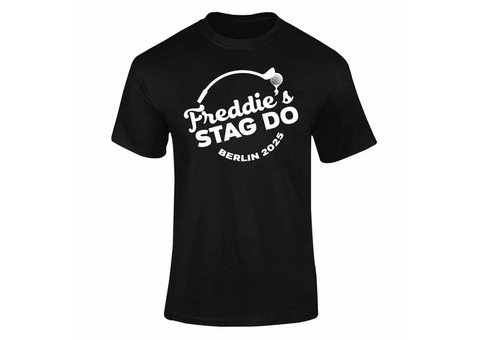 Personalised Golf Stag T-Shirt