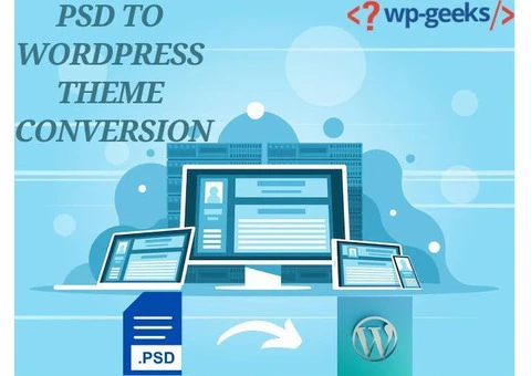 HireWPGeeks: PSD to WordPress Theme Conversion Services