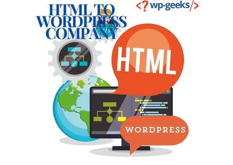 Expert HTML to WordPress Conversion Services by HireWPGeeks