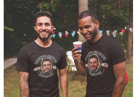 Personalised Essentials#3 Stag T-Shirt - 2/4