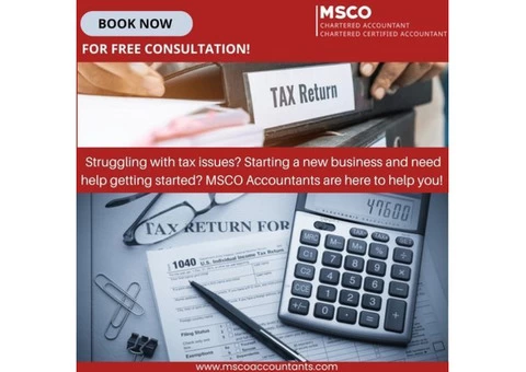 Get the best Taxation services in London with MSCO