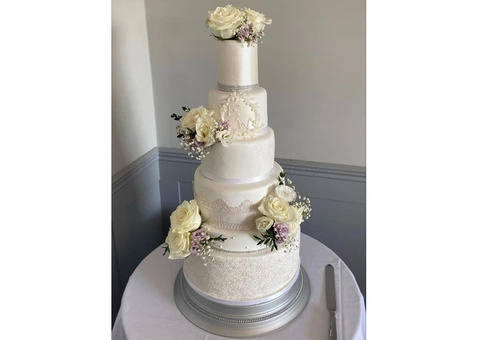 I Do" to the Perfect Wedding Cake in Staffordshire by Delicious Designs - 1/3