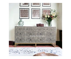 Bone Inlay Buffets and Sideboards by Luxury Handicraft