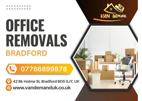 Office Removal Services in Bradford - Van Demand Ltd