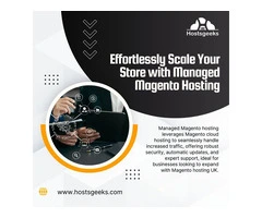 Effortlessly Scale Your Store with Managed Magento Hosting