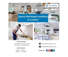 Quartz Worktops Installers in London