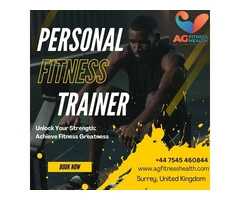 Certified Fitness Trainer in Surrey, UK | AG Fitness & Health