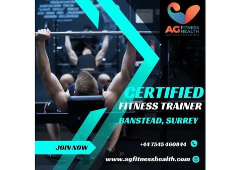 Certified Fitness Trainer in Surrey, UK | AG Fitness & Health - 2/3
