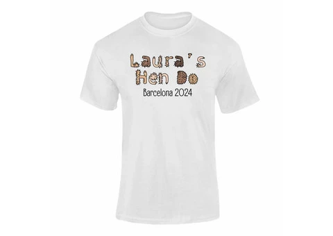 Personalised Little Dicks Hen T-Shirt