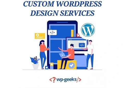 Custom WordPress Design Services by HireWPGeeks