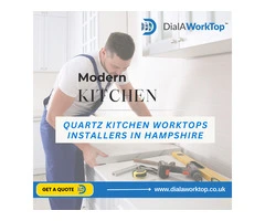 Quartz kitchen worktops installers in Hampshire